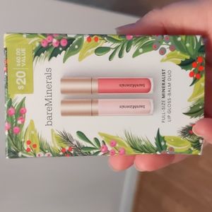 Bareminerals full-size mineralist lip duo new in box